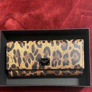 Dolce & Gabbana Animal Print Clutch